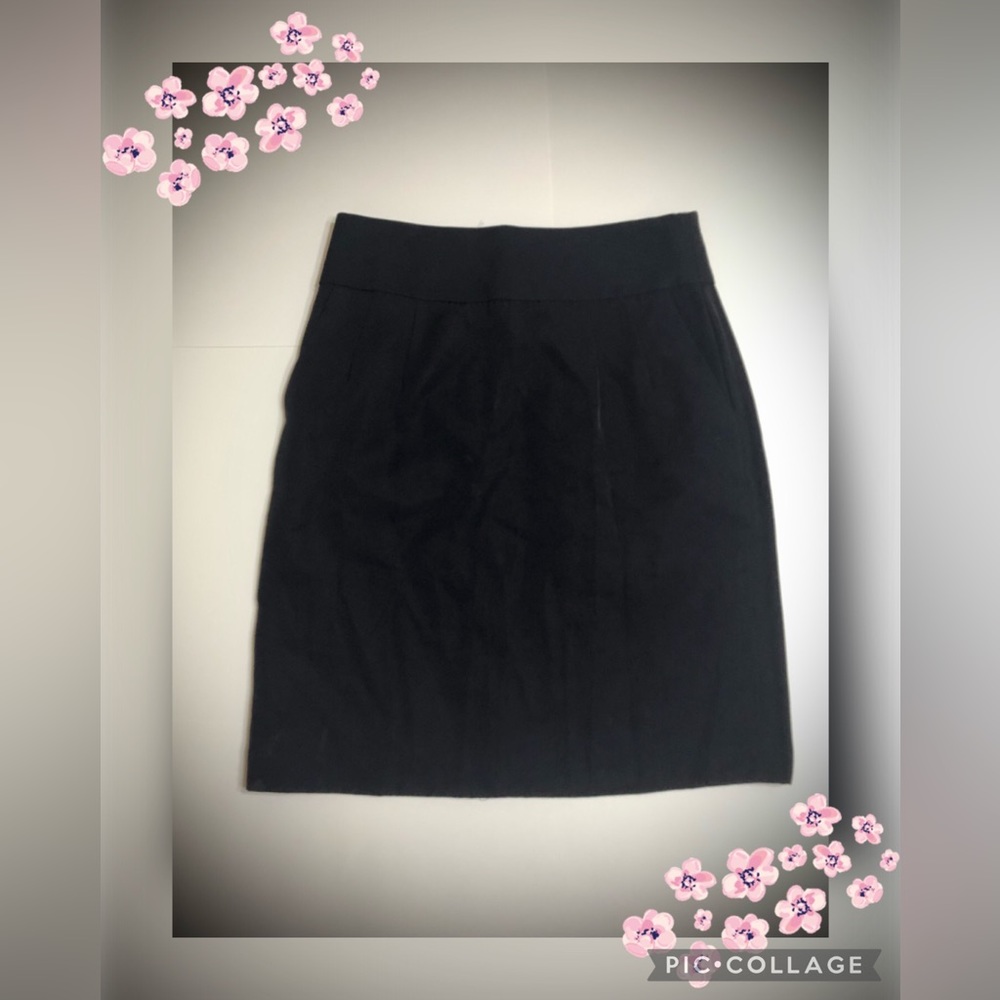 (3)Banana Republic navy blue skirt